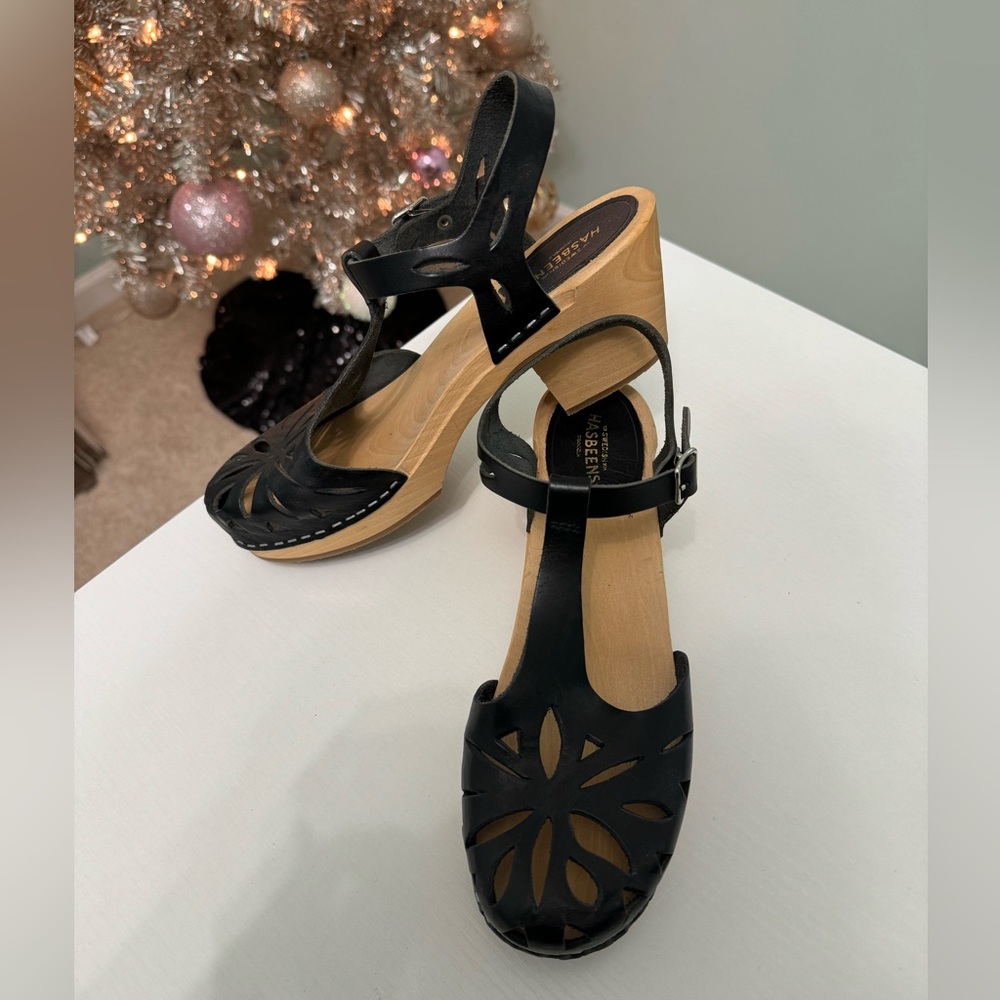 [NWOT!] Swedish Hasbeens Lacy Sandal